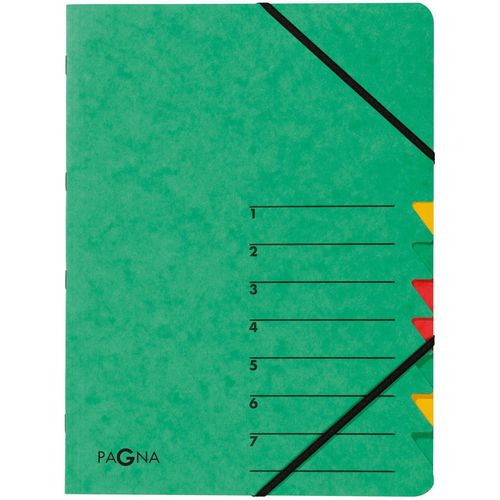 Sorteermap pagna groen a4