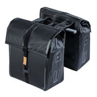 Basil Urban Dry - double bicycle bag MIK - 50 liters - black