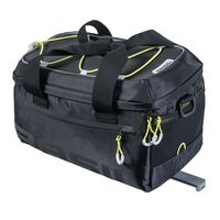 Basil Miles - luggage carrier bag MIK - 7 liters - black