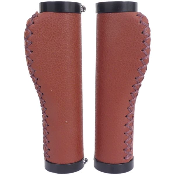 Load image into Gallery viewer, Edge handvatset leer incl lockring - camel brown- 135 135mm (winkelverpakking)
