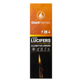 Load image into Gallery viewer, Giant flames lange lucifers 40 st | 20 stuks
