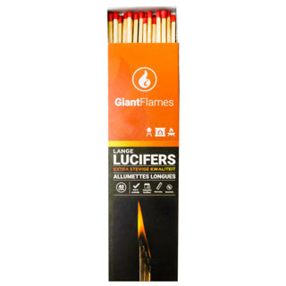 Load image into Gallery viewer, Giant flames lange lucifers 40 st | 20 stuks
