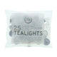 Spaas theelichten 8 uur 25 stuks | 4 stuks