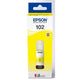Inktfles epson 102 c13t03r440 geel