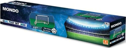Mondo voetbal goal mini 92 x 63 cm groot