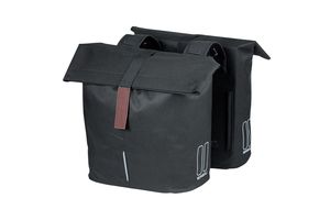 Basil City - double pannier - 28-32 liters - black