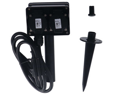 Load image into Gallery viewer, Pro garden tuinstekkerdoos met tijdschakelaar
