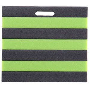Kniemat 35 x 30 cm zwart groen | 4 stuks