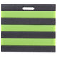 Kniemat 35 x 30 cm zwart groen | 4 stuks