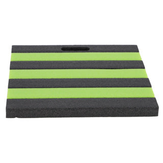 Overige merken kniemat 35x30 cm zwart groen