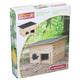 Lifetime garden houten egelhuis 32x26x20 cm
