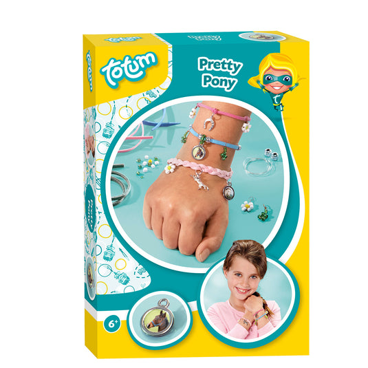 Totum armbanden maken met paardenbedeltjes