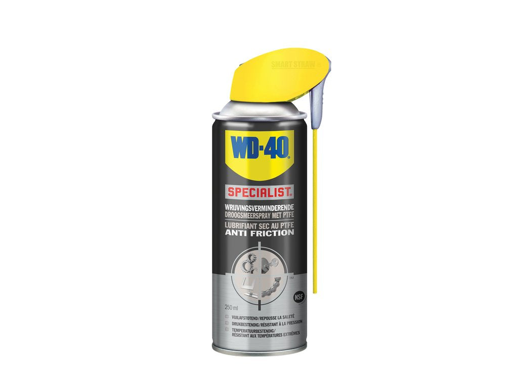 Dry Lubricant Spray Specialist with Ptfe 250 ml black