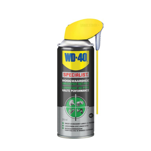 Lubricant Spray Specialist with Ptfe 250 ml black/yellow