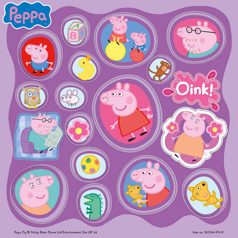 Load image into Gallery viewer, Bambolino toys peppa pig stickerset
