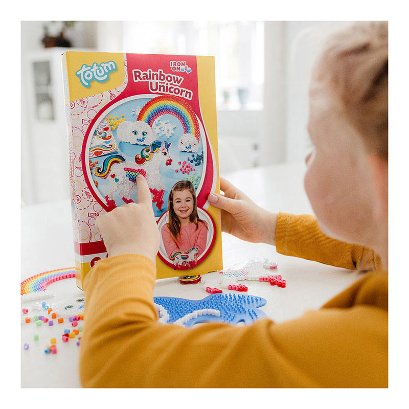 Load image into Gallery viewer, Totum Strijkkralenset 3D Eenhoorn
