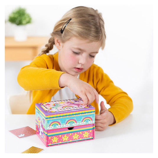 Totum eenhoorn - versier je eigen sieradenkistje