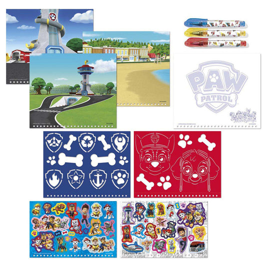 Totum paw patrol designer activity book