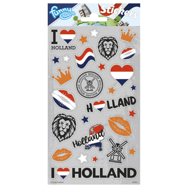 Totum stickervel holland