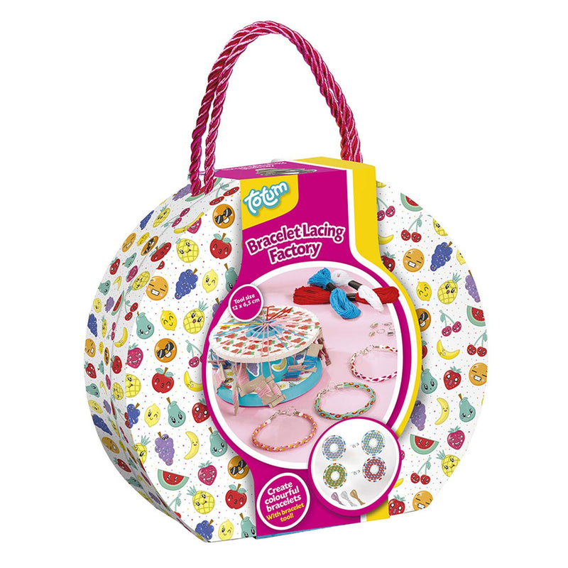Load image into Gallery viewer, Armbandjes maken weven hobbydoos 12 x 6,5 cm totum | 3 stuks

