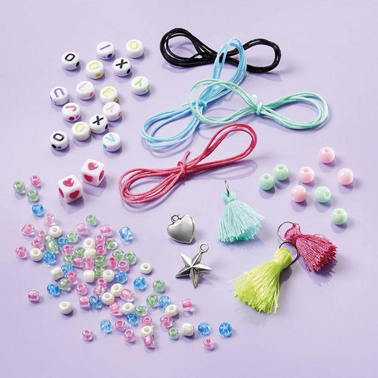 Totum letter armbanden maken