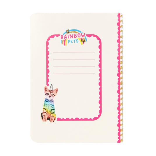 Totum rainbow pets - sticky notes boekje kat