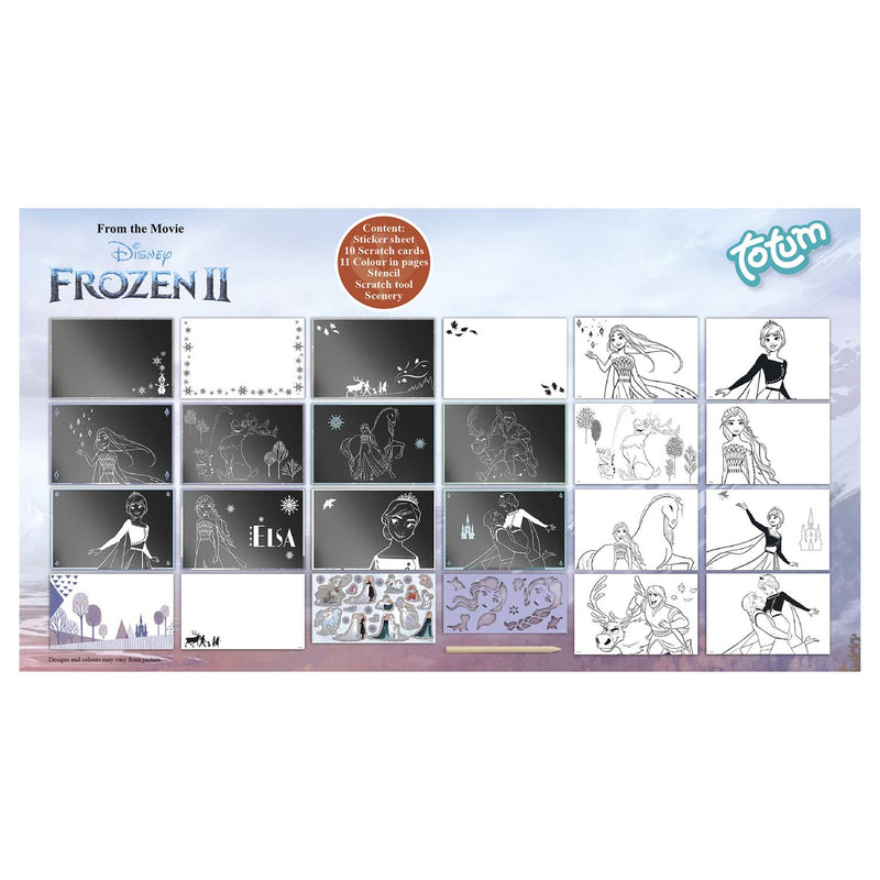 Load image into Gallery viewer, Totum disney frozen - scratchboek
