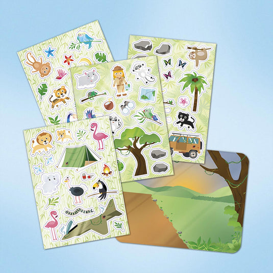 Totum raamstickers wildlife