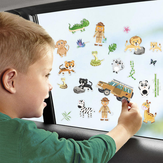 Totum raamstickers wildlife