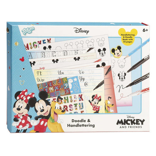 Totum Mickey Mouse - Doodle Handlettering Set