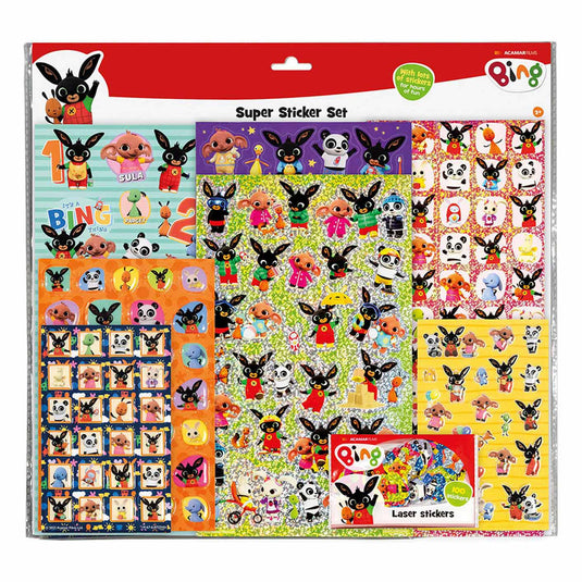 Totum super stickerset - bing