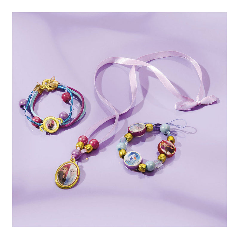 Load image into Gallery viewer, Totum 3in1 Frozen Sieraden, Strijkkalen en Pixelkunst Knutselset
