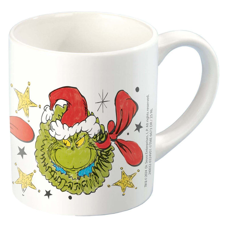 Load image into Gallery viewer, Totum the grinch - inkleur mok beker beschilderen - knutselset incl. 5 kleuren verf en penseeltje - creatief speelgoed jongens meisjes cadeautip
