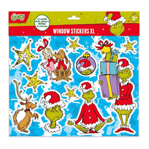 Load image into Gallery viewer, Totum raamstickers xl grinch
