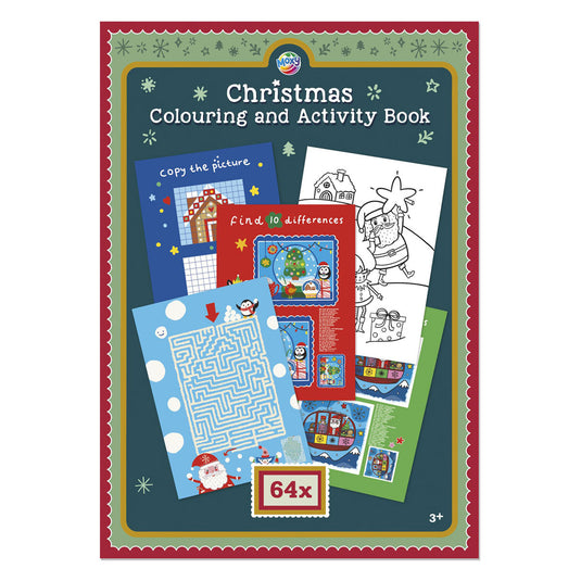 Creative craft group kleur- en activiteitenboek kerstmis - 64pag