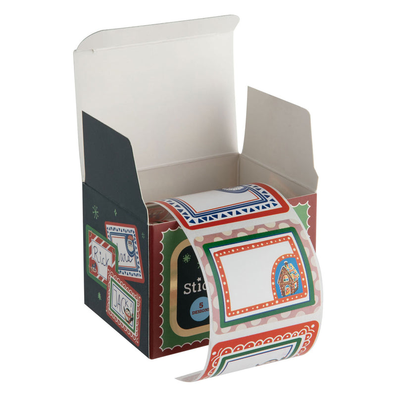 Load image into Gallery viewer, Creative craft group stickers op rol 5 designs - 50st.
