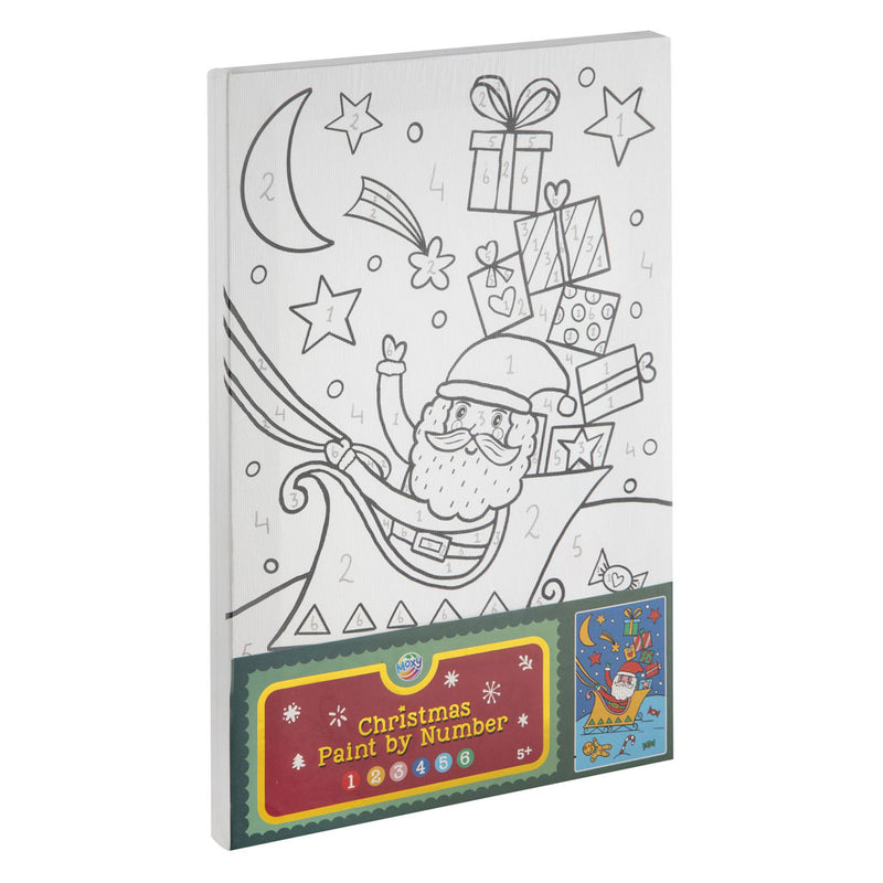 Load image into Gallery viewer, Creative craft group schilderen op nummer canvas kerstmis - a4
