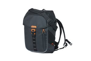 Backpack basil miles tarpaulin daypack black (nordlicht)