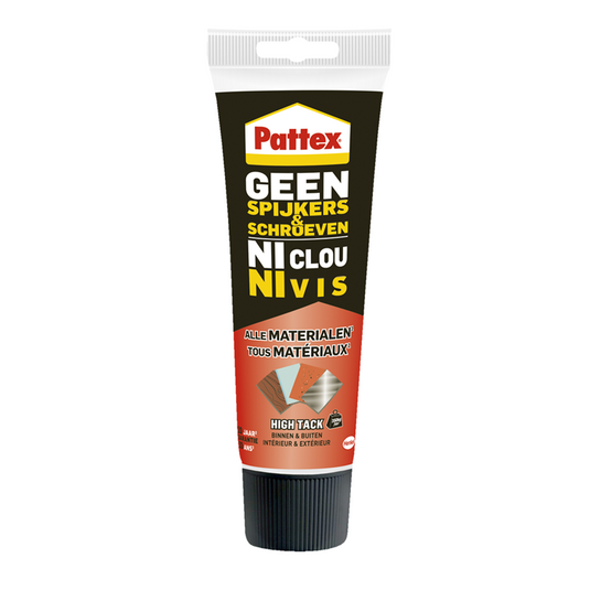 Pattex 1066011 - geen spijkers geen schroeven high tack 142g | 12 stuks