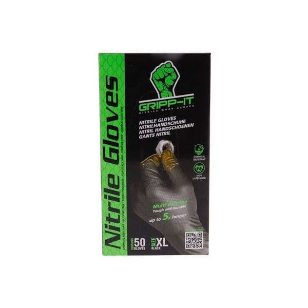 Load image into Gallery viewer, Gripp-it handschoenen nitril xl - doos à 50 stuks
