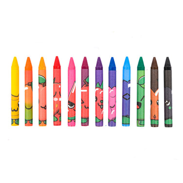 Canenco fruity squad krijtjes met geur, 12st.