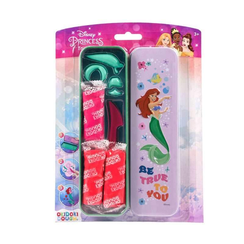 Load image into Gallery viewer, Disney Prinses OkiDoki Klei Bewaarblik 3D met Accessoires
