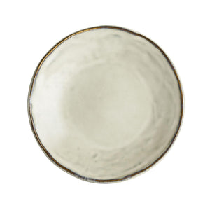 Dutch rose organic bord ã¸17cm creme doos a 4 stuks