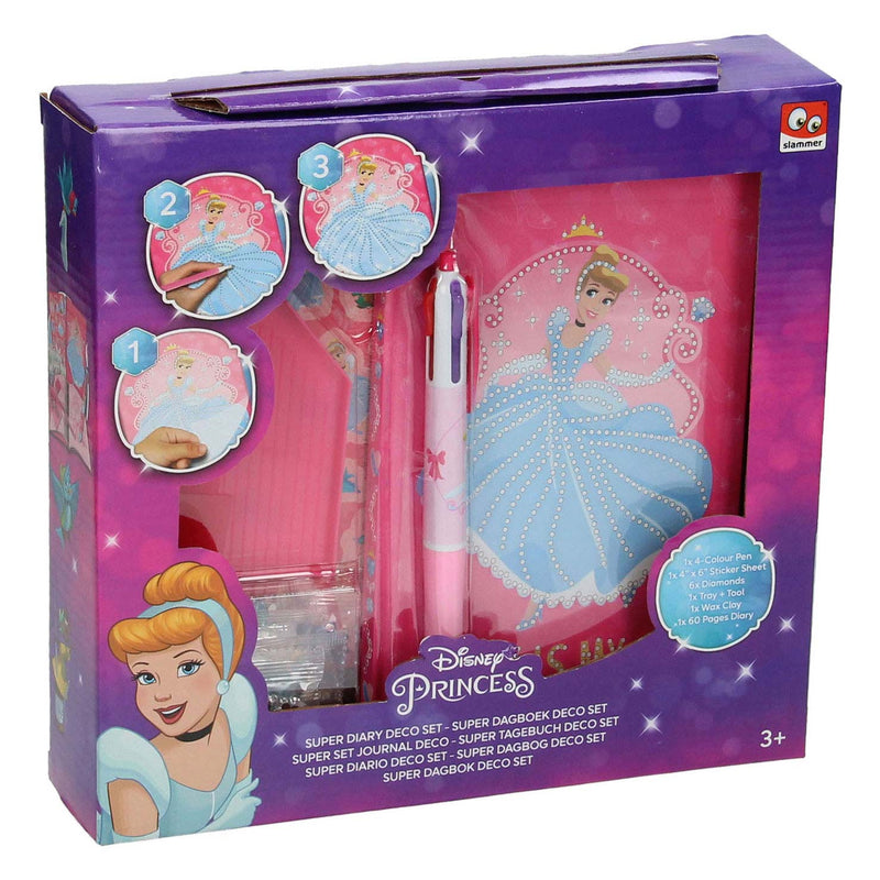 Load image into Gallery viewer, Canenco Prinses Dagboek Versieren met Strass Steentjes
