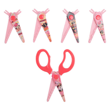 Canenco minnie mouse kartelschaar met 5 kartelbladen