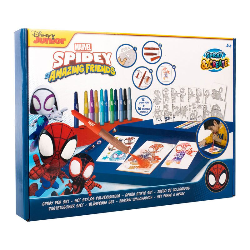Load image into Gallery viewer, Canenco spidey blaaspennen set deluxe

