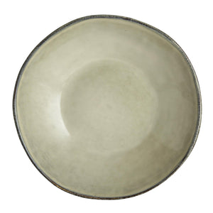 Dutch rose organic bord diep ã¸23,5cm creme doos a 4 stuks