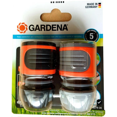 Gardena slangstuk+waterstop 1 2 - 5 8