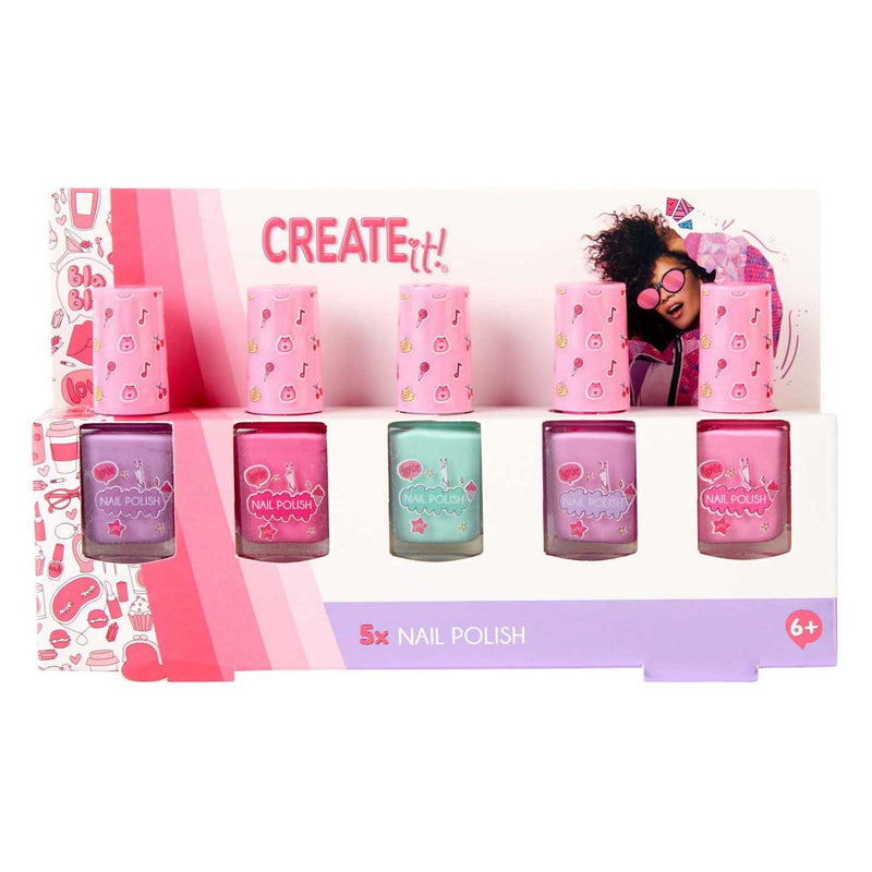 Load image into Gallery viewer, Create It! Beauty Nagellak Geur, 5st.
