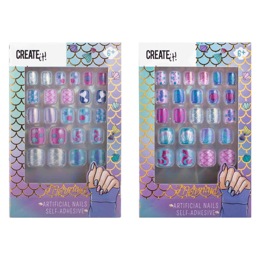 Create it! mermaid kunstnagels zelfklevend